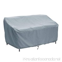 konln Patio Bench/Loveseat/Sofa Cover Outdoor Deap Seat Sofa Cover Waterproof Outdoor Furniture Cover(L59 x D35 x H35 inch) - B075TTJ6HR