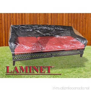 LAMINET - Outdoor Furniture Covers (Clear Cover Sofa/Glider) - B0776YQXJV