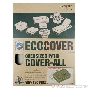 Mr. Bar-B-Q Backyard Basics Eco-Cover PVC Free Oversized Cover All Patio Cover - B001V7R6GC
