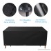 WINOMO Outdoor Patio Furniture Protector Covers Waterproof Sofa Table Chair Set Cover (Black) - B075K5TD19