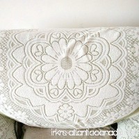 yazi Cotton Lace Sofa Throw Cover  Loveseat  Armchair Slipcovers Furniture Protector Sofa Back Covers Lace Table Sofa Doily 25 inch by 29 1/2 inch - B06XC5M5R2