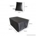 Yuccer Patio Furniture Covers Outdoor Waterproof Grill Cover Heavy Duty Coffee Table Sofa Chair Porch Couch Covers Protector for Home Garden Square Large (53”(L) x 53”(W) x 29.5” (H) inches) - B07CYV42M2