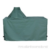 Cowley Canyon Brand Large Ceramic Egg Type Kamado Table Cover  60”L-27”W-31”H. Fits Large Big Green Egg  Kamado Joe Classic and others. - B01DCGIHAS
