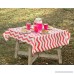 Disposable Table Cover: Durable Plastic Indoor/Outdoor Tablecloth 100' X 52 with Easy To Use Safe Cutter| Perfect Fit for Patio Parties Barbecue & Kitchen Table (Chevron Red) - B07BG9GQYN