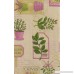 Garden Herbs Collection Vinyl Flannel Back Tablecloth (60 Round) - B078YQMF9Z