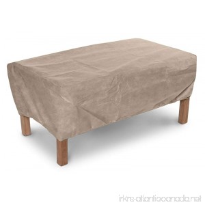 KOVERROOS III 34265 48 by 24-Inch Ottoman/Small Table Cover 48 by 24 by 15-Inch Taupe - B0075BU8CM