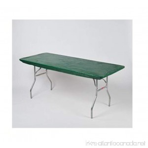 Kwik Covers 30 x 72 Hunter Green Fitted Table Cover - single - B0714KHPTC