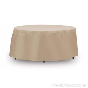 Protective Covers Weatherproof Table Cover 48 Inch x 54 Inch Round Table Tan - B00ATJQ8E4