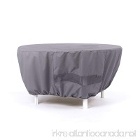 Round Dining Table Cover Elite Charcoal - B075G25WXV