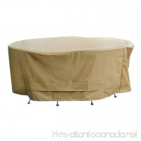 Seasons Sentry CVP01426 Round Table and Chair Set Cover  Sand - B00MN4YB2O