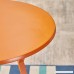 Great Deal Furniture Lucy Outdoor Bistro Table Matte Orange - B07CWSGQCQ