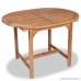 63 Outdoor Dining Table Teak Wood Patio Garden Furniture - B07F3VHCCX