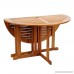 Achla Designs 48-Inch Round Folding Table - B000Y0LR8U