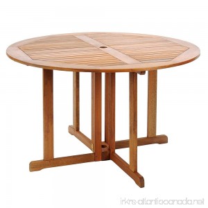 Achla Designs 48-Inch Round Folding Table - B000Y0LR8U