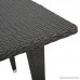Ashlin Grey PE Square KD Table - B01NCMTF0C
