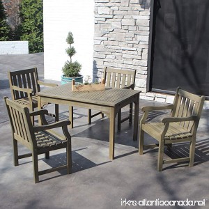 Décor Therapy FR8584 Outdoor Dining Table Green - B07FZ4T8QH