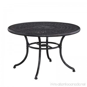 Home Styles 5569-32 Athens Outdoor Round Dining Table 48 - B019RSQC5M