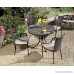 Home Styles 5601-30 Stone Harbor Slate Tile Top Outdoor Dining Table - B004MPE1NQ