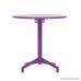 Zuo Outdoor Big Wave Folding Round Table Purple - B00A4EQN8K