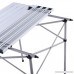 28x28 Roll Up Table Camping Set Up Folding Small Portable Square Aluminum With Bag Picnic Beac - B01M221X1R