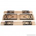 3 PCS Beer Table Bench Set Folding Wooden Top Picnic Table Patio Garden New for outdoor activities & garden use - B0755KY5NL