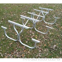 Aluminum picnic table frame frame only~ Rosendale Picnic Tables - B06XS3RV21