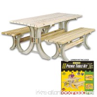 AnySize Picnic Table Set - B000K2CY7U