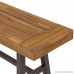 Best Choice Products 3 Piece Acacia Wood Picnic Style Outdoor Dining Table Furniture - B071XKSQTP