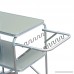 Camping Kitchen Center Stand Portable Folding Camp Cooking Aluminum Picnic Table - B07B4RZCQW