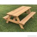 Dan's Outdoor Furniture Mfg. Co. LLC Western Red Cedar Children's Picnic Table - B01N0VPZLK