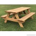 Dan's Outdoor Furniture Mfg. Co. LLC Western Red Cedar Children's Picnic Table - B01N0VPZLK