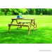 Merry Garden Interchangeable Picnic Table and Garden Bench - B000MITWM2