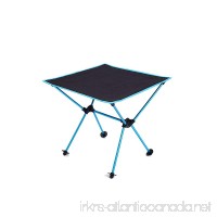 MUMAI Portable Lightweight Folding Table with Carry Bag Waterproof Oxford cloth Aluminum alloy Outdoor Camping BBQ Picnic Table (Light blue) - B078L5SN1L