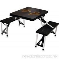 NCAA University of Wyoming Cowboys Digital Print Picnic Table Sport  One Size  Black - B0018JR1FE
