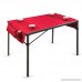 NFL Portable Soft Top Travel Table Red - B00LK0IY5M