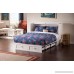 Atlantic Furniture Nantucket Murphy Bed Chest Queen White - B018RWQ16Y