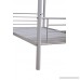 Merax Bunk Bed Twin-Over-Twin Metal Bunk Bed Bedroom Furniture in White - B07DKY3BXK