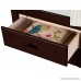 Merax. Noah Twin Size Platform Storage Bed Solid Wood Bed with 6 Drawers (Espresso) - B07C9S1C68