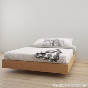 Nordik 346005 Queen Size Platform Bed Natural Maple - B0196XEI6S