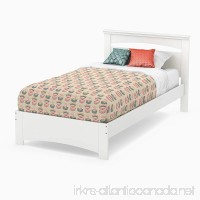 South Shore Libra Bed & Headboard Set Twin 39-Inch Pure White - B00IGRU5LS