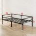 Zinus Quick Lock Twin Day Bed frame with Steel Slat Support - B01N9MKZPJ