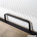 Zinus Roll Away Folding Guest Bed Frame with 4 Inch Comfort Foam Mattress Narrow Twin/30 x 75 - B075FFKDXV