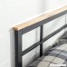 Zinus Urban Metal and Wood Platform Bed Queen - B06XGSHYW9