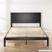 Zinus Wood Cottage Style Platform Bed with Headboard/No Box Spring Needed/Wood Slat Support Queen - B075GVFJBT