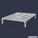 Best Price Mattress Queen Bed Frame - 14 Inch Metal Platform Beds [Model C] w/Steel Slat Support (No Box Spring Needed) White - B0752W3WZN