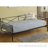 Daybed Metal Daybed Frame Twin With Steel Slats Bed frame Box Spring Replacement - B07B27DH3S