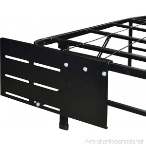 Flex Form Raised Platform Bed Frame Accessory: Universal Headboard/Footboard Brackets Black Set of 2 - B007B8RJC6