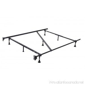 Kings Brand Furniture 7-Leg Heavy Duty Metal Full Size Bed Frame with Center Support and Glides Only - B00FV2OZUI