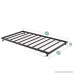 Zinus Newport Trundle Bed Frame Only Roll Out Trundle Accommodates Twin Mattress Sold Separately - B075FFRDHY