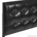 Best Choice Products Upholstered Tufted Faux Leather Queen Headboard - Black - B06X1CZWNQ